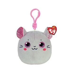 TY Mini Beanie Squishies (Squish-A-Boos) Plush - CATNIP the Mouse (3 inch)